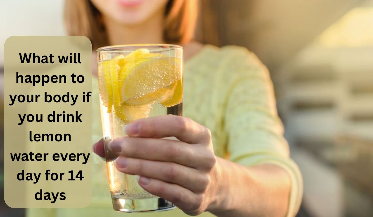 What will happen to your body if you drink lemon water every day for 14 days?