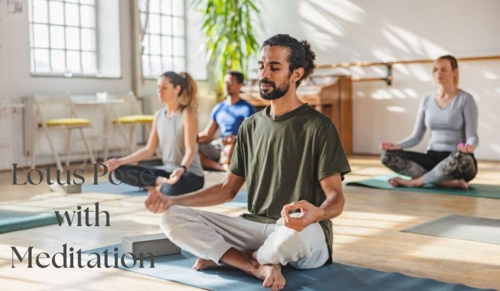 Padmasana / Lotus Pose with Meditation