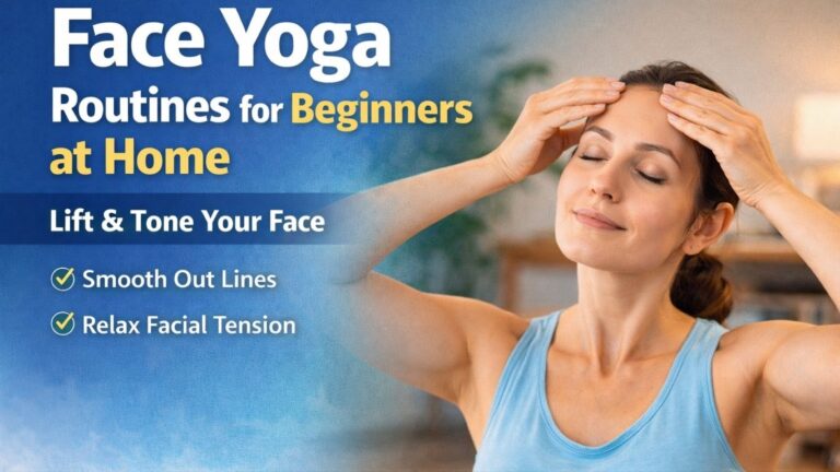 Face Yoga Routines for Beginners at Home