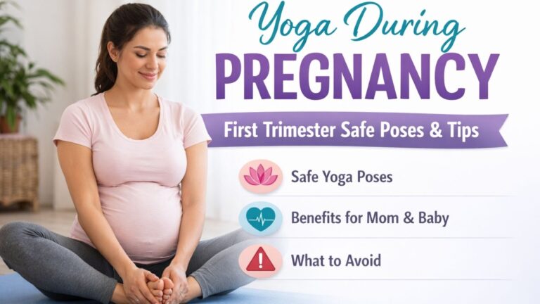 Yoga During Pregnancy (First Trimester): Safe Poses, Benefits, and What to Avoid