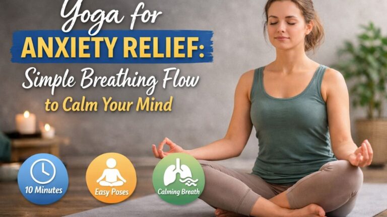 Yoga for Anxiety Relief: Simple Breathing Flow to Calm Your Mind