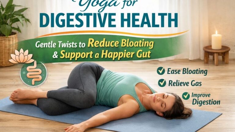 Yoga for Digestive Health: Gentle Twists to Reduce Bloating and Support a Happier Gut