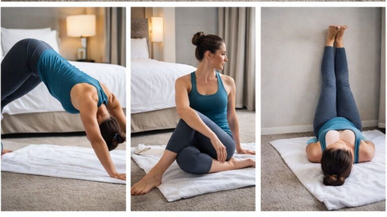 Travel Yoga Routine: Quick Hotel Room Workout to Stay Loose, Strong, and Energized