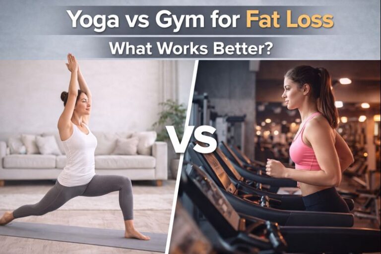 Yoga vs Gym for Fat Loss – What Works Better?